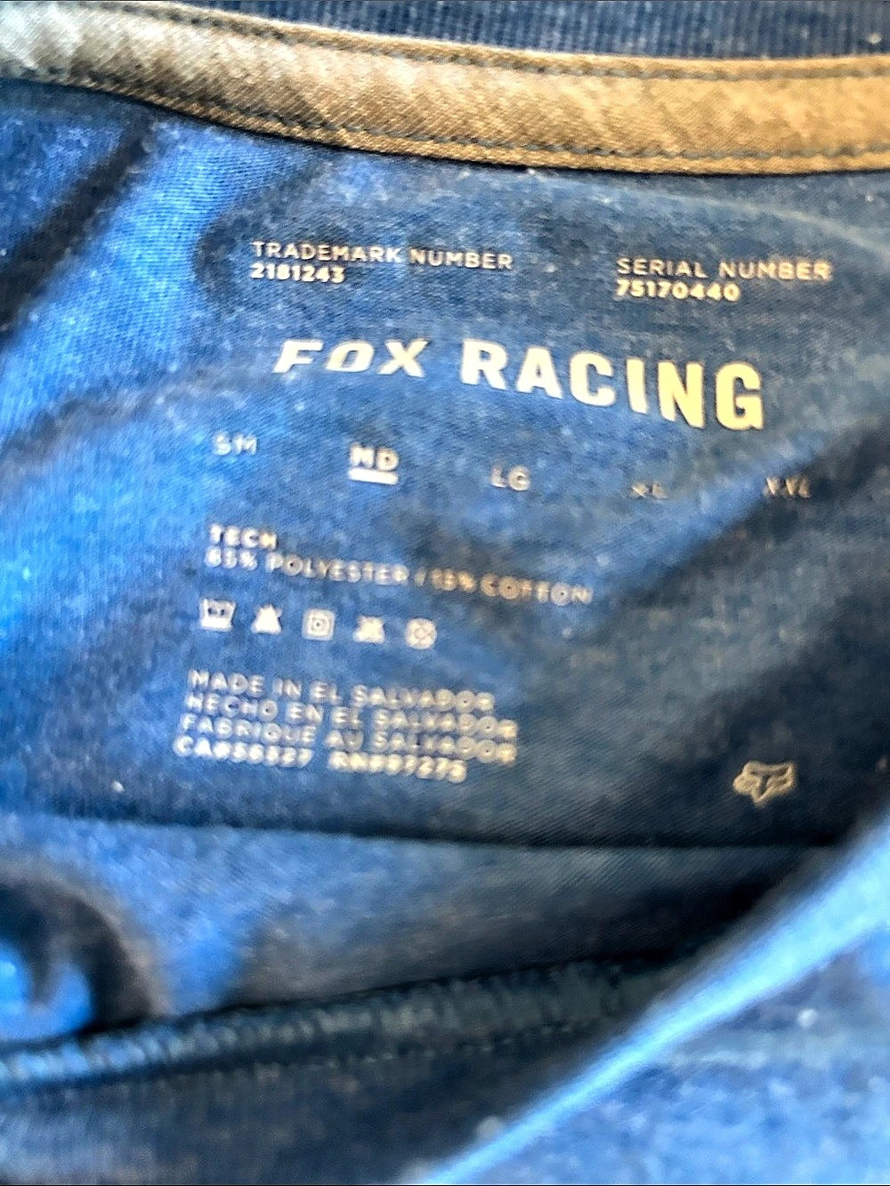 Fox Racing Tech Tee - Medium - Picture 3 of 4
